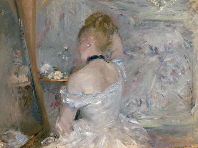 MORISOT BERTHE WOMAN AT HER TOILETTE CHICA
