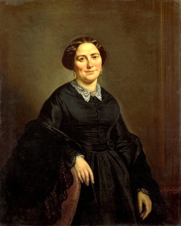 MORITZ CALISCH VAN PRT OF JOHANNA CHRISTINA BEELENKAMP 1820 90 WIFE CORNELIS VAN OUTSHOORN 1870 RIJK