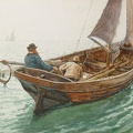 NAPIER HEMY CHARLES OFF TO FISHING GROUNDS 1889