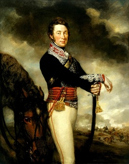 NORTHCOTE JAMES CAPTAIN PETER HAWKER OF 14TH LIGHT DRAGOONS HOUSTON