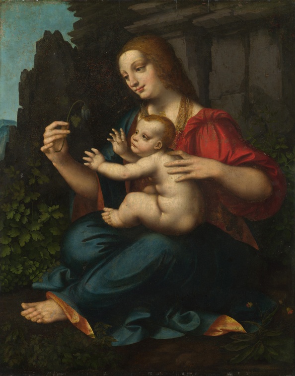 OGGIONO MARCO D VIRGIN AND CHILD LO NG