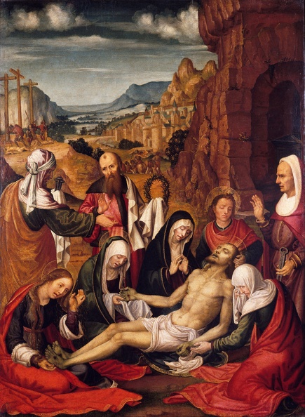 PAOLO DA ST. LEOCADIO LAMENTATION OF DEAD BODY OF CHRIST 1507 CATA