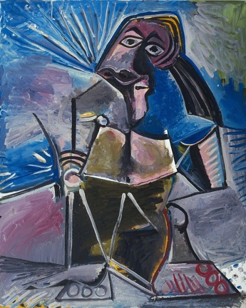 PICASSO PABLO AT WORK MET