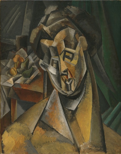 PICASSO PABLO WOMAN PEARS MET