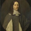 RAGUINEAU ABRAHAM 1623 1681 PRT OF YOUNG MAN IN GREY NG1848 NATIONAL GALLERY