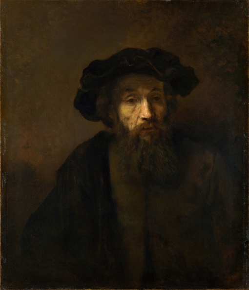 REMBRANDT H.V.R. BEARDED MAN IN CP LATE 1650S LO NG