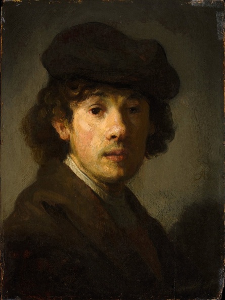 REMBRANDT H.V.R. IN HIS YOUTH 1630 STYLE MET