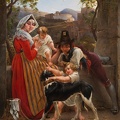 RICQUIER LOUIS ITALIAN FAMILY IN LANDSCAPE 1835