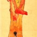SCHIELE EGON GIRL NUDE WITH FOLDED ARMS 1910 GOOGLE