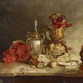 STEELE THEODORE CLEMENT STILLIFE OF FRUIT AND URN INDIAA