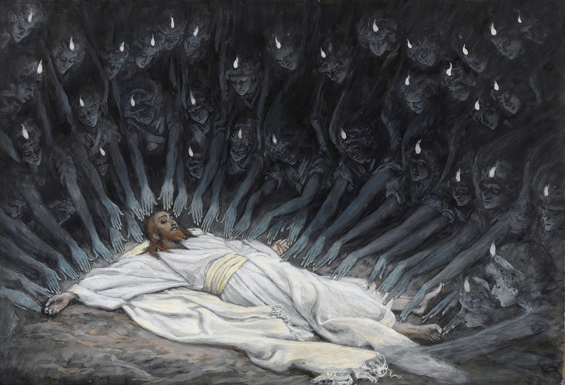TISSOT JAMES JESUS MINISTERED TO BY ANGELS 1886 1894