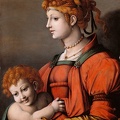 UBERTINI FRANCESCO BACCHIACCA PRT OF WOMAN AND CHILD ALLEGORY OF LIBERALITY