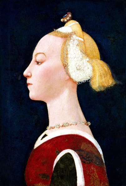 UCCELLO PAOLO PRT OF LADY MET