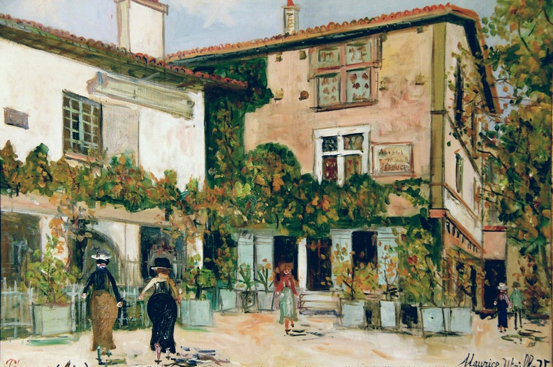 UTRILLO MAURICE PEROUGES AIN 1921