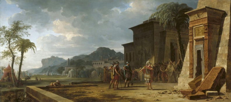 VALENCIENNES PIERRE HENRI DE ALEXANDER AT TOMB OF CYRUS GREAT CHICA