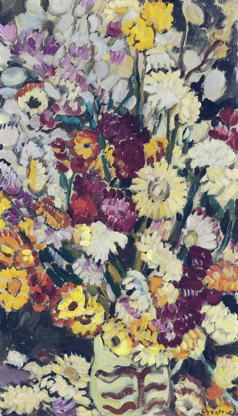 VALTAT LOUIS BOUQUET OF WILD FLOWERS 1927