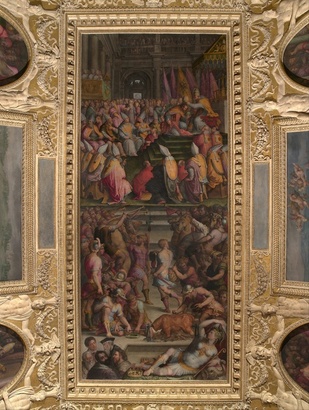 VASARI GIORGIO CLEMENT VII CROWNS CHARLES V IN ST. PETRONIO IN BOLOGNA GOOGLE