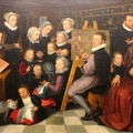 VEEN OTTO VAN PRT OF SELF SURROUNDED BY HIS HOUSEHOLD