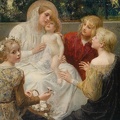 VEITH EDUARD MADONNA WITH JESUS AND THREE CHILDREN 1896 V0 0R0TZ676VT4C1