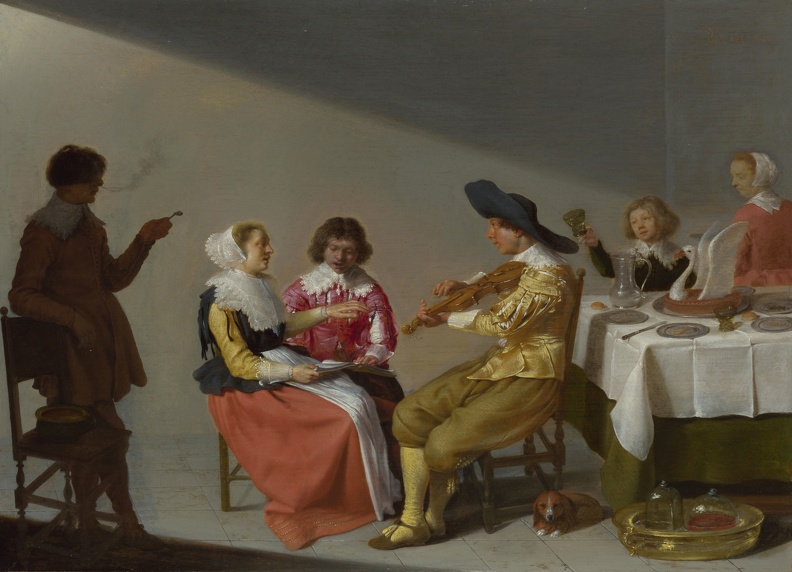 VELSEN JACOB VAN MUSICAL PARTY 1631