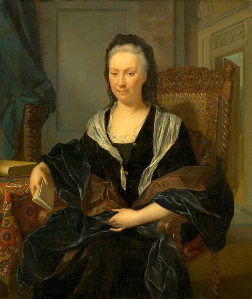 VERKOLJE NICOLAAS PRT OF CATHERINA HOCHEPIED 1654 1728 RIJK