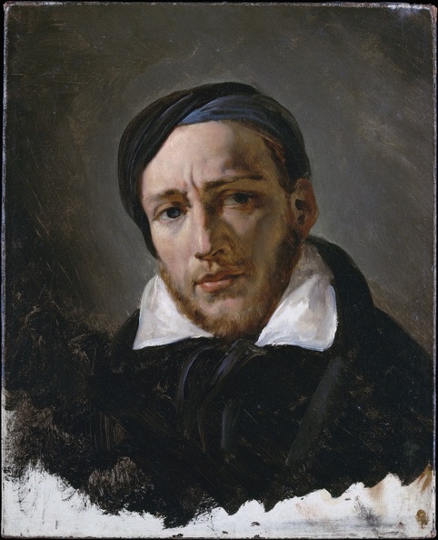 VERNET HORACE PRT OF EAN LOUIS ANDRE THEODORE GERICAULT PROBABLY 1822