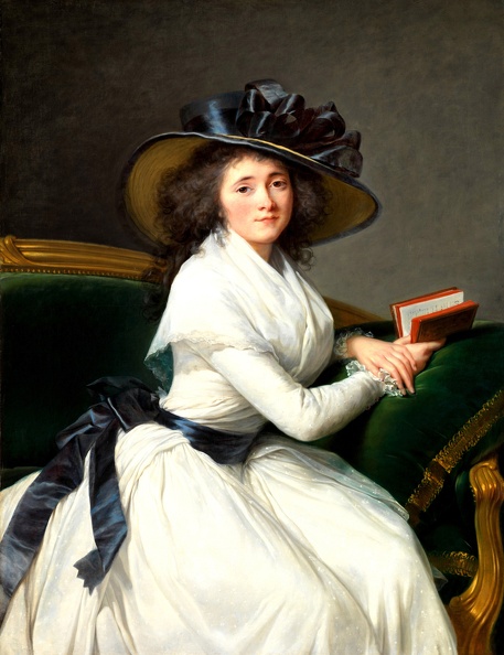 VIGEE LE BRUN ELISABETH PRT OF COMTESSE DE LA CHATRE MARIE CHARLOTTE LOUISE PERRETT 1762 1848 MET