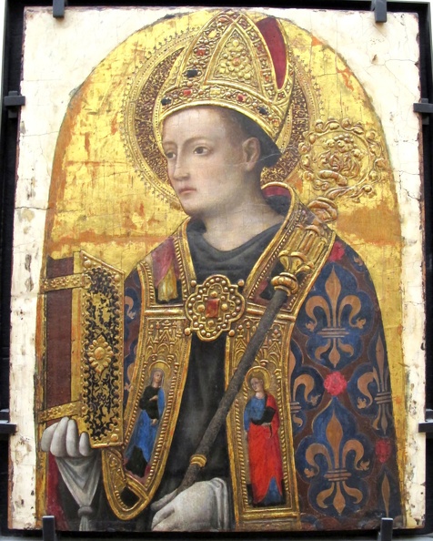 VIVARINI ANTONIO ST. LUDOVICO DI TOLOSA 1450 LOUVRE