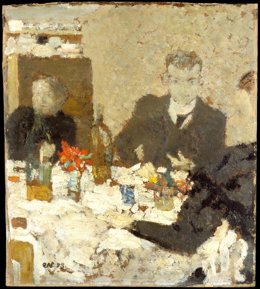 VUILLARD EDOUARD AT TABLE 1893 MET
