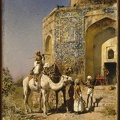 WEEKS EDWIN LORD OLD BLUE TILED MOSQUE OUTSIDE OF DELHI INDIA GOOGLE