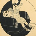 WEGENER GERDA LITTLE GIRL WITH HAT SEATED IN ARMCHAIR
