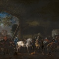 WOUWERMAN PHILIPS ARRIVAL AT STABLE MAUR