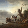 WOUWERMAN PHILIPS LANDSCAPE WITH PACKHORSES 1660 BRUKENTHAL