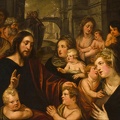 WOLFFORT ARTUS STUDIO CHRIST BLESSING CHILDREN