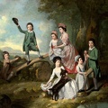 ZOFFANY JOHANN PRT OF LAVIE CHILDREN 1770