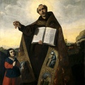 ZURBARAN FRANCISCO DE ST. ROMANUS OF ANTIOCH AND ST. BARULAS CHICA