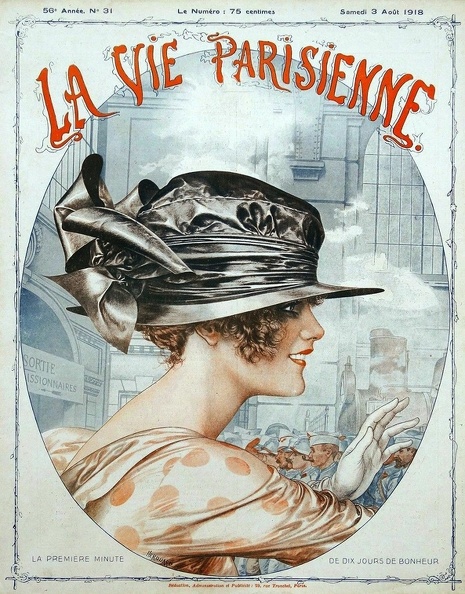  LA VIE PARISIENNE 1918 08 03 C.HEROUARD