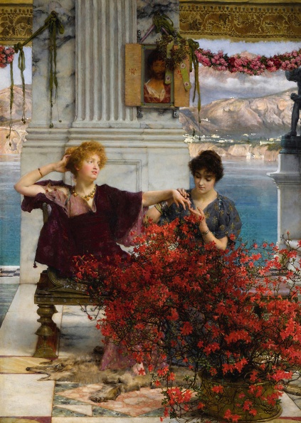 ALMA TADEMA LAWRENCE LOVE S JEWELLED FETTER BETROTHAL RING