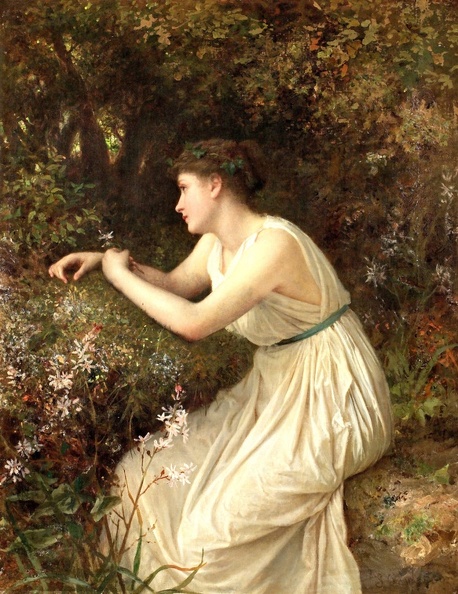 ANDERSON SOPHIE WOMAN IN FLOWER GROVE