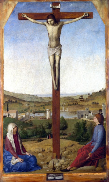 ANTONELLO DA MESSINA CRUCIFIX 1475
