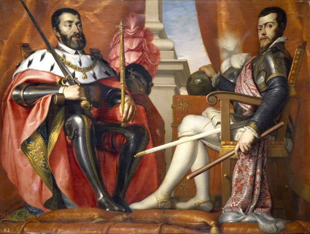 ARIAS FERNANDEZ ANTONIO CHARLES V AND PHILIP II 1639 1640 PRADO