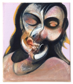 BACON FRANCIS STUDY OF HENRIETTA MORAES LAUGHING 1