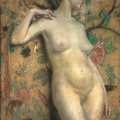 BARNEY ALICE PIKE NUDE AGAINST SCREEN 1911