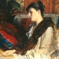 BASHKIRTSEFF MARIE PRT OF CONSTANTINE SISTER OF ARTIST 1881 RIJK
