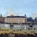 BATTAGLIOLI FRANCESCO VIEW OF PALACE OF ARANJUEZ 1756 PRADO