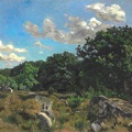 BAZILLE JEAN FREDERIC LANDSCAPE AT CHAILLY CHICA