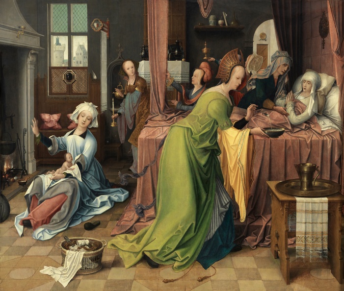 BEER JAN DE BIRTH OF VIRGIN 1520 TH BO
