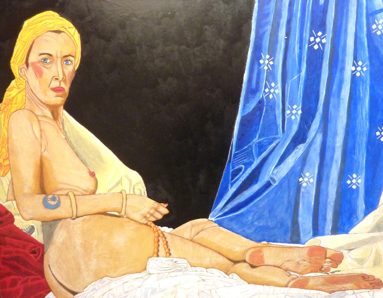 BEGUE ANGELIQUE ODALISQUE WITH YELLOW TURBAN