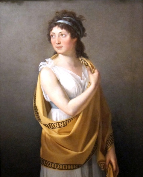 BENOIST MARIE GUILLEMINE PRT OF LADY ST. DIEGO OF ART
