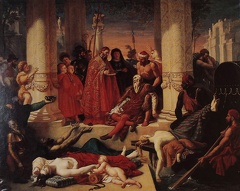 BERGERET PIERRE NOLASQUE MORT DU TITIEN 1832